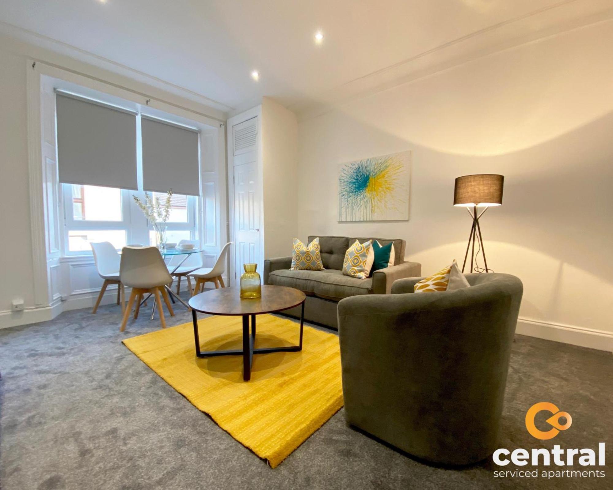 Central Serviced Apartments - Cosy 1 Bedroom - Modern - Close To Transport Links - Quiet Neighbourhood - Fast Wifi - Fully Equipped - Smart Tvs In All Rooms - Monthly Stays Welcome - Free Street Parking - Ideal Relocation To Dundee Accommodation Zewnętrze zdjęcie